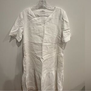 Peserico White Mini Dress